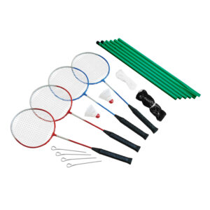 Bedmintonový set MASTER Fun 4 so sieťou odhadovaná cena: 15.4 EUR
