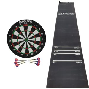 Akčný set – sisalový terč MASTER Grader 45 cm + koberec na šípky MASTER odhadovaná cena: 55.5 EUR