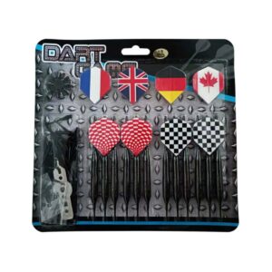 Šípky MASTER Black Plated Brass 12ks – softip 18g set odhadovaná cena: 13.4 EUR