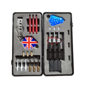 Šípky MASTER Black and Silver v darčekovej krabičke 3ks – softip-steel 16g set odhadovaná cena: 12 EUR