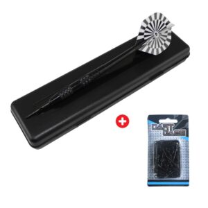 Akčný set – šípky MASTER Wizard Black Brass 3ks – softip 18g + 50 ks hrotov MASTER Keypoint soft 2ba odhadovaná cena: 8.6 EUR