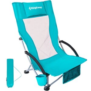 Plážová skladacia stolička KING CAMP High Backed odhadovaná cena: 48.4 EUR