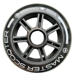 Náhradné kolieska na kolobežky bez ložísk MASTER Stunt 100 mm – čierne odhadovaná cena: 6.9 EUR