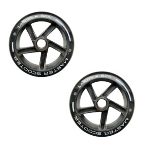 Náhradné kolieska na kolobežky bez ložísk MASTER 145 mm – čierne odhadovaná cena: 10.9 EUR