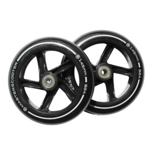 Náhradné kolieska na kolobežky MASTER 145 mm – čierne odhadovaná cena: 12.2 EUR
