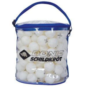 Loptičky na stolný tenis SCHILDKROT Jade Poly 40+ 144 ks odhadovaná cena: 60 EUR