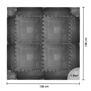 Puzzle záťažová podložka inSPORTline Rubber 1,2 cm odhadovaná cena: 109.9 EUR