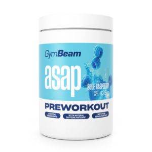 GymBeam ASAP Pre-Workout modrá malina odhadovaná cena: 24.95 EUR
