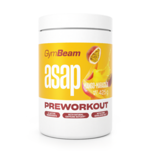 GymBeam ASAP Pre-Workout mango marakuja odhadovaná cena: 24.95 EUR