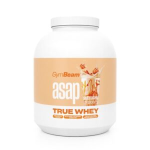 GymBeam ASAP True Whey slaný karamel odhadovaná cena: 55.95 EUR