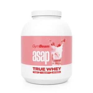 GymBeam ASAP True Whey jahoda odhadovaná cena: 55.95 EUR