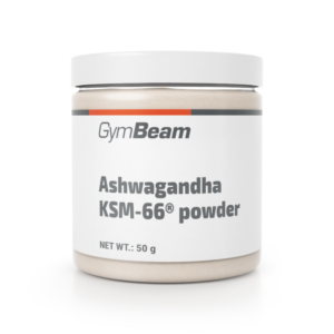 GymBeam Ashwagandha KSM-66® prášok odhadovaná cena: 11.95 EUR
