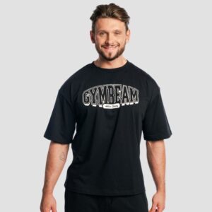 GymBeam Tričko Boxy Athletic Society Black  M odhadovaná cena: 20.95 EUR
