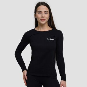 GymBeam Dámske tričko s dlhým rukávom Basic Black  XS odhadovaná cena: 15.95 EUR