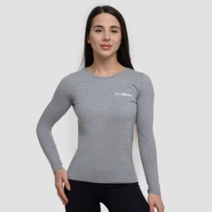 GymBeam Dámske tričko s dlhým rukávom Basic Grey  XS odhadovaná cena: 15.95 EUR