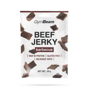 GymBeam Sušené mäso Beef Jerky barbecue odhadovaná cena: 4.7 EUR