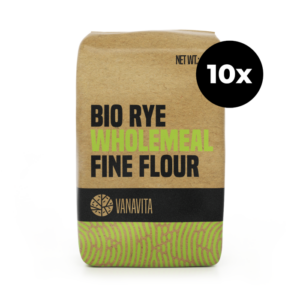 VanaVita BIO Ražná múka celozrnná hladká odhadovaná cena: 18.5 EUR