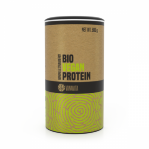 VanaVita BIO Vegan Protein banán jahoda odhadovaná cena: 28.95 EUR