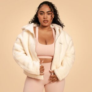 BeastPink Dámska bunda Hoodie Bliss Ivory  XSXS odhadovaná cena: 43.95 EUR