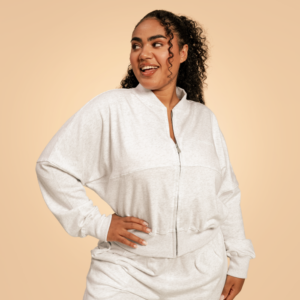 BeastPink Dámska mikina Zip-Up Bliss Grey  SS odhadovaná cena: 15.95 EUR