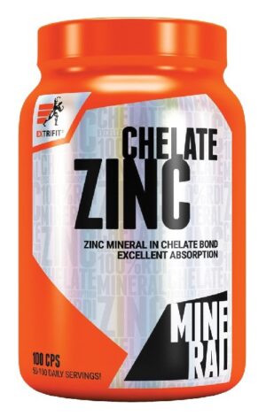 Zinc Chelate – Extrifit 100 kaps. odhadovaná cena: 6,90 EUR