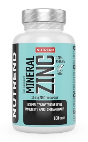 Mineral Zinc – Nutrend 100 kaps. odhadovaná cena: 9,90 EUR