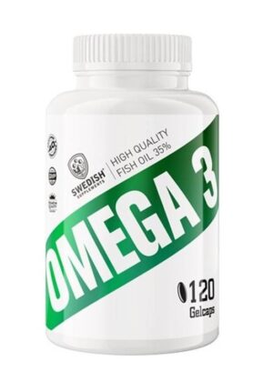 Omega 3 – Swedish Supplements 120 kaps. odhadovaná cena: 14,90 EUR