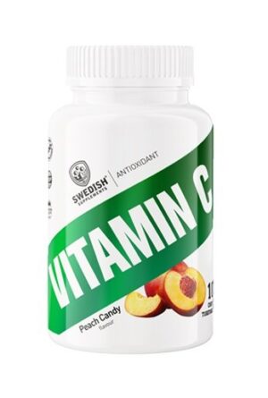 Vitamin C – Swedish Supplements 100 chewable tbl. Peach odhadovaná cena: 12,90 EUR