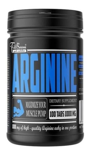 Arginine – FitBoom 100 tbl. odhadovaná cena: 11,90 EUR