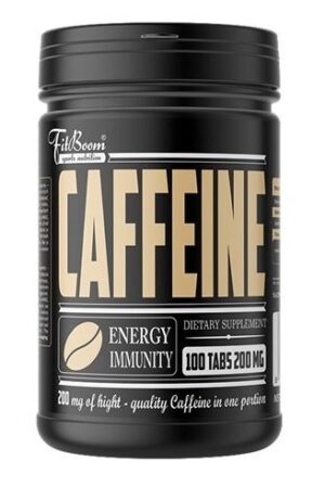 Caffeine – FitBoom 100 tbl. odhadovaná cena: 9,90 EUR