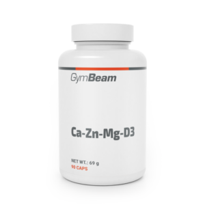 GymBeam Ca-Zn-Mg-D3 odhadovaná cena: 5.95 EUR