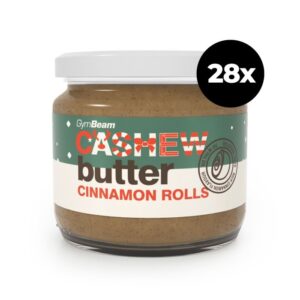 GymBeam Kešu krém – Cinnamon maslo odhadovaná cena: 226.1 EUR