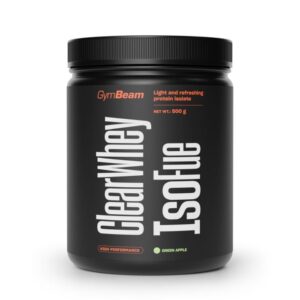 GymBeam Clear Whey IsoFue zelené jablko odhadovaná cena: 24.95 EUR