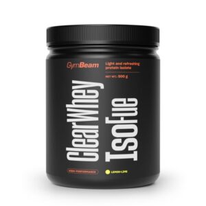 GymBeam Clear Whey IsoFue citrón limetka odhadovaná cena: 24.95 EUR