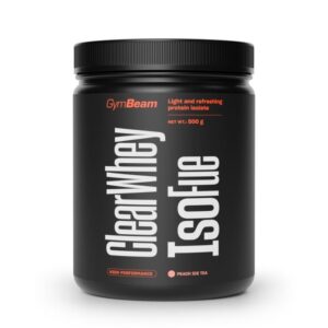 GymBeam Clear Whey IsoFue broskyňa ľadový čaj odhadovaná cena: 24.95 EUR