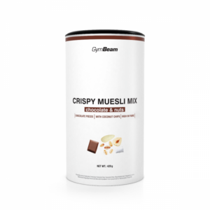 GymBeam Crispy Muesli Mix čokoláda oriešky odhadovaná cena: 7.95 EUR