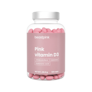 BeastPink Pink Vitamín D3 2000 IU odhadovaná cena: 9.5 EUR