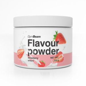 GymBeam Flavour powder jahodový krém odhadovaná cena: 10.5 EUR