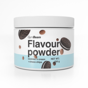 GymBeam Flavour powder cookies & cream a čokoládové kúsky odhadovaná cena: 10.5 EUR