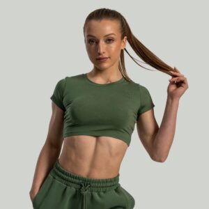 STRIX Dámske tričko Essential CropTop Cedar Green  LL odhadovaná cena: 17.95 EUR