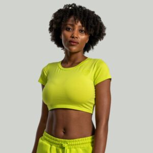 STRIX Dámske tričko Essential CropTop Chartreuse  LL odhadovaná cena: 17.95 EUR