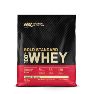 Optimum Nutrition 100 Whey Gold Standard vanilková zmrzlina odhadovaná cena: 139.95 EUR