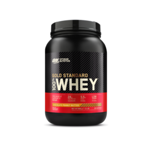 Optimum Nutrition 100 Whey Gold Standard čokoláda arašidové maslo odhadovaná cena: 35.95 EUR