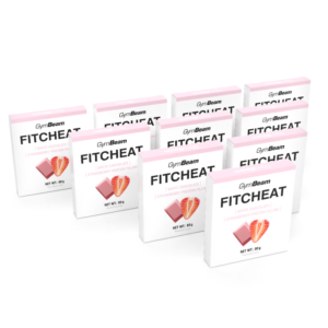Gymbeam Proteínová čokoláda Fitcheat biela čokoláda s jahodou odhadovaná cena: 34.95 EUR