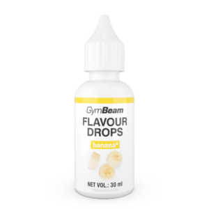 GymBeam Flavour Drops 30 ml banán odhadovaná cena: 4.1 EUR