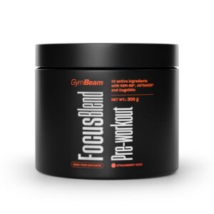 GymBeam Focus Blend Pre-workout jahoda kiwi odhadovaná cena: 17.5 EUR