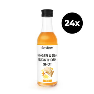 GymBeam Zázvorový shot s rakytníkom 24 x 50 ml odhadovaná cena: 44.4 EUR
