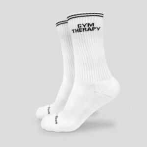 GymBeam Ponožky Gym Therapy White  S odhadovaná cena: 3.95 EUR