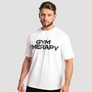 GymBeam Tričko Gym Therapy White  S odhadovaná cena: 20.95 EUR