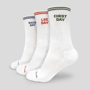 GymBeam Ponožky GymRat 3Pack White  S odhadovaná cena: 8.95 EUR